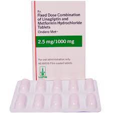ONDERO MET 2.5/1000MG TAB 10`S