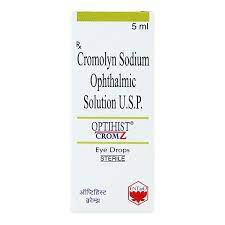 OPTIHIST CROMZ EYE DROPS 5ML