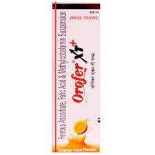 OROFER XT PLUS ORANGE COOL FLAVOUR BOTTLE OF 200ML SUSPENSION