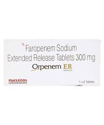 ORPENEM ER 300MG TAB 6`S