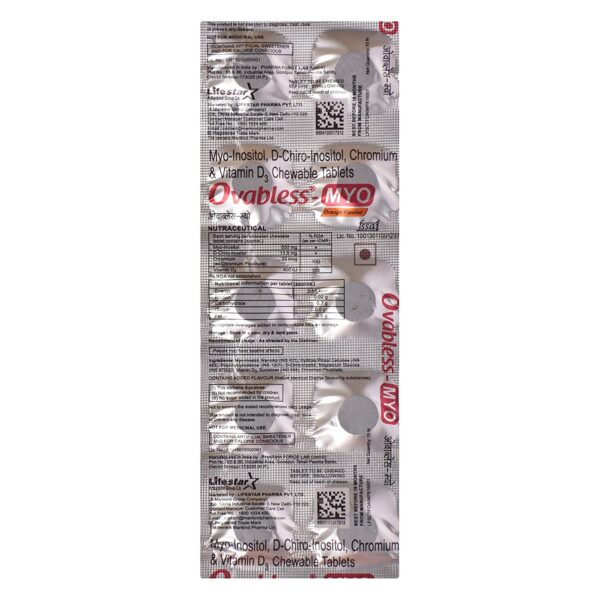 OVABLESS STRIP OF 10 TABLETS