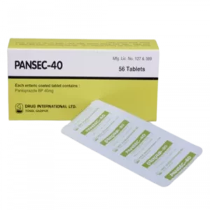 Pansec 40mg 14Pcs