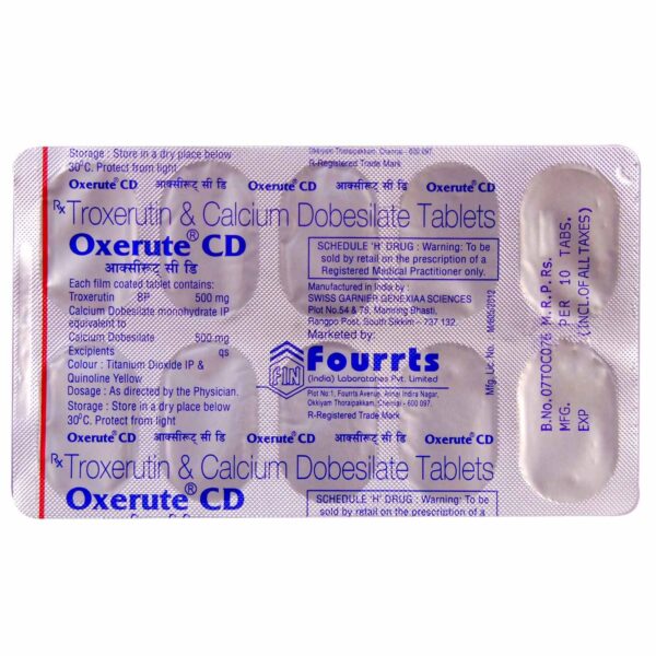 OXERUTE CD TAB 10`S