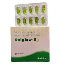 OXIGLOW E STRIP OF 10 CAPSULES
