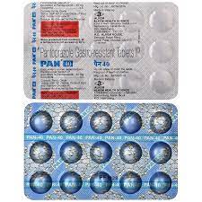 P PAN 40MG STRIP OF 10 TABLETS