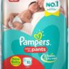 PAMPERS BABY DRY PANTS NEW BABY ? XS 10S