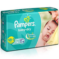 PAMPERS DIAPERS NB-S 46S
