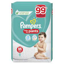 PAMPERS PANTS ? M 8S