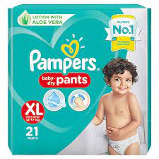 PAMPERS PANTS XL 21S