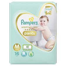 PAMPERS PREMIUM CARE PANTS M 16S