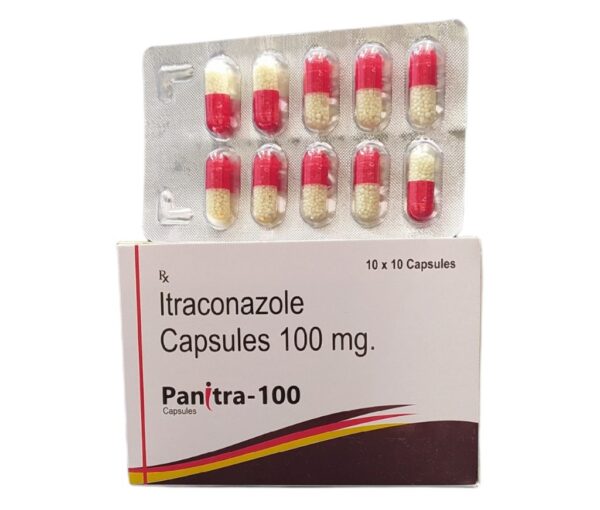 PANITRA 100MG STRIP OF 10 CAPSULES
