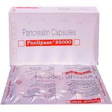 PANLIPASE 25000 CAP 10`S