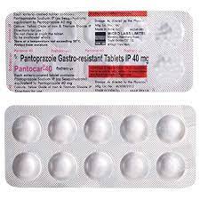 PANTOCAR 40MG STRIP OF 10 TABLETS
