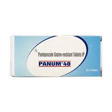 PANUM 40MG STRIP OF 10 TABLETS
