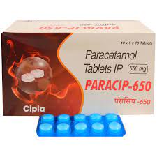 PARACIP 650MG TAB 10`S