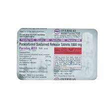 PARADAY 1000MG STRIP OF 10 TABLETS