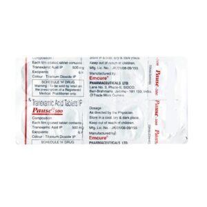 PAUSE 500MG TAB 10`S