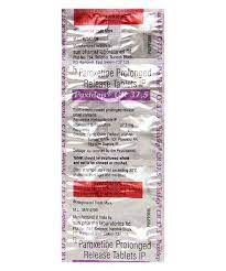 PAXIDEP CR 37.5MG TAB 10`S