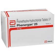 PHENERGAN 25MG TAB 10`S