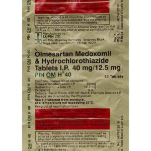 PINOM H 40MG TAB 10`S