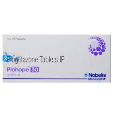 PIOHOPE 30MG STRIP OF 10 TABLETS