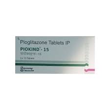 PIOKIND 15MG STRIP OF 10 TABLETS