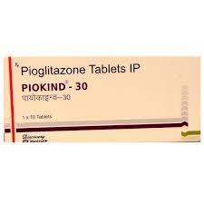 PIOKIND 30MG STRIP OF 10 TABLETS