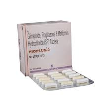 PIOPLUS 2MG TAB 15`S