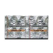 PIOPOD MF 15MG TAB 10`S