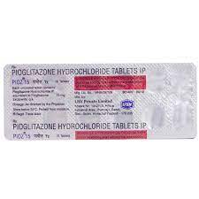 PIOZ 15MG STRIP OF 10 TABLETS