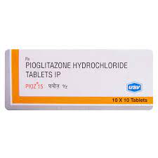 PIOZ 15MG TAB 10`S