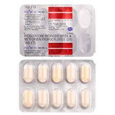 PIOZ MF 15MG STRIP OF 10 TABLETS