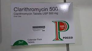POCCO CLARITHROMYCIN 500MG