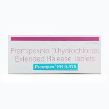 PRAMIPEX ER 0.375MG STRIP OF 10 TABLETS