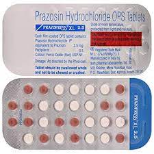 PRAZOPRESS XL 2.5MG TAB 30`S