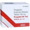 PREGABID CR 165MG STRIP OF 10 TABLETS