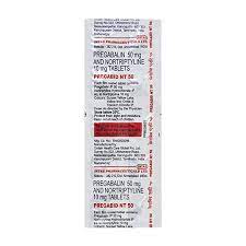 PREGABID NT 50MG TABLET