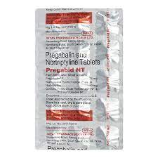 PREGABID NT 75/10 MG STRIP OF 10 TABLETS