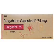 PREGADER 75MG CAP 10`S