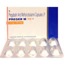 PREGEB M 75MG CAP 10`S