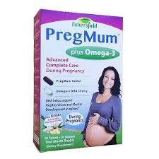 PREGMUM PLUS OMEGA-3X60 TAB
