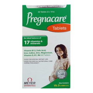 PREGNACARE STRIP OF 10 TABLETS