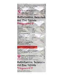 PREGNEVA 9 TABLET 10?S