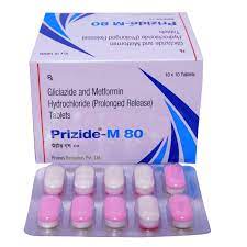 PRIZIDE M 80MG TAB 15`S