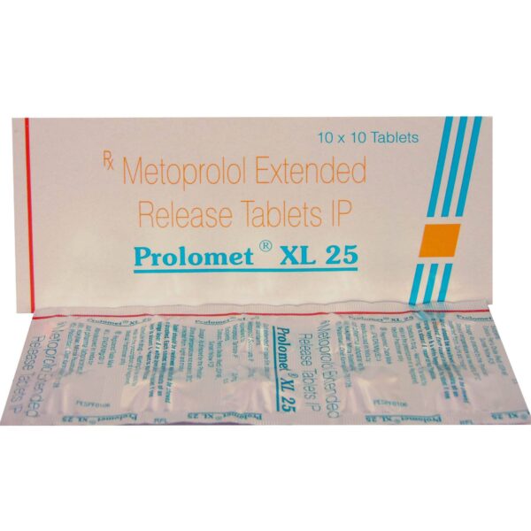 PROLOMET XL 25MG TAB 10`S