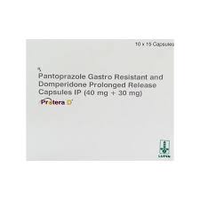 PROTERA D 40/10MG STRIP OF 15 TABLETS