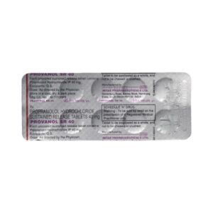 PROVANOL SR 40MG TAB 10`S