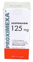 PROXIMEXA SUSPENSION ? (CEFUROXIME AXETIL)