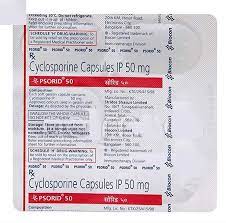 PSORID 50MG STRIP OF 5 CAPSULES