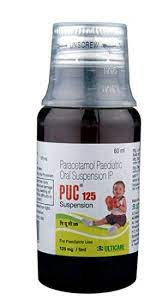 PUC 125MG BOTTLE OF 60ML SUSPENSION